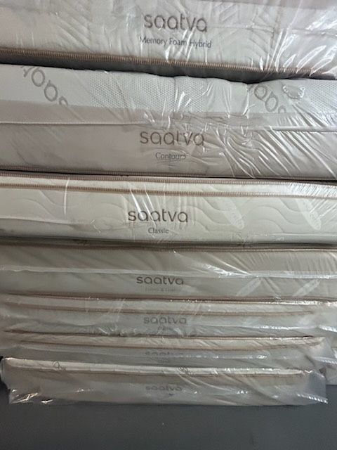 Luxury Saatva & Tempur-Pedic Mattresses – 50-80% Off! • Brand New, Minor Blemishes (Nothing That Affects Comfort) • King, Queen, Full, T