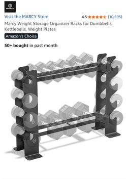 Marcy Weight Storage Organizer Rack