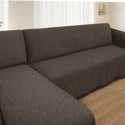 🚨 L-Shape Sectional Couch Cover XXXL 2PC Pet Protector $70 MUST GO!