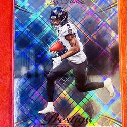 Zay Flowers 2024 Panini Prestige Xtra Points Diamond Parallel Card