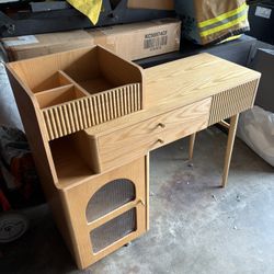Mid Century Modern Vanity/Desk