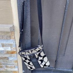 Black Coach Crossbody 
