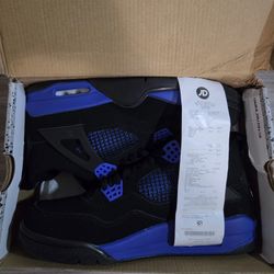 Air Jordan 4s Blue Thunder 