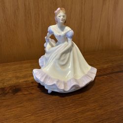 AUTHENTIC 3.5” Royal Doulton Ninette HN3215 Lady Figurine by Peggy Davies 1970
