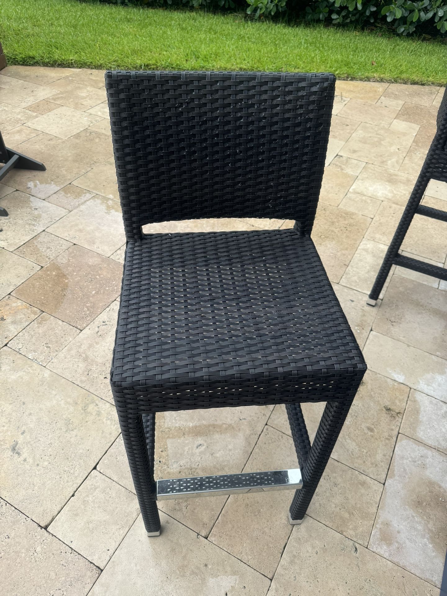 Patio Bar Stools (set Of 3)