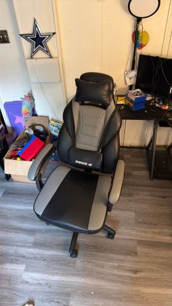 Gaming chair and desk