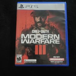 Call of Duty: Modern Warfare 3 PS4/PS5 – Disc, Excellent Condition