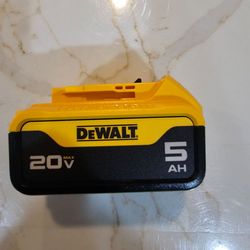 Brand new DeWalt 20V MAX 5.0Ah battery.
Never used — pulled from a kit.
Works with all DeWalt 20V MAX tools.
$60 each
Discount if buying more than one