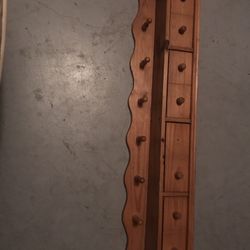 Wood Shelf For Keys And Jackets Etc
