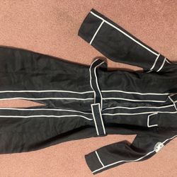 New Small Black Jacket Coat Suit Renaissance Pirate Costume