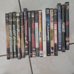 Assorted Dvds And Wii Games