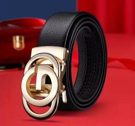 Men's Business Belt - Genuine High Quality Alloy Automatic Buckle Belt, Fashionable Buckle Fashionable Luxury Casual Belt