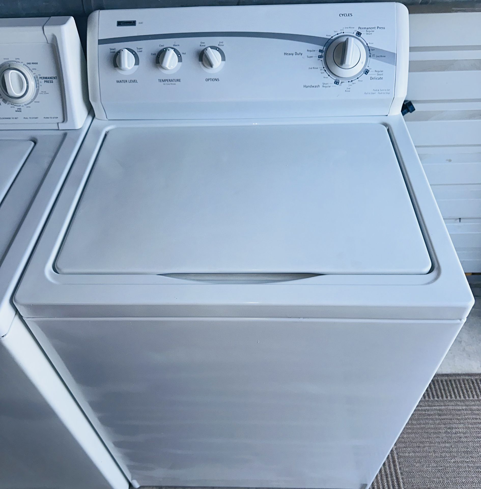 Kenmore 500 Series Topload Washer