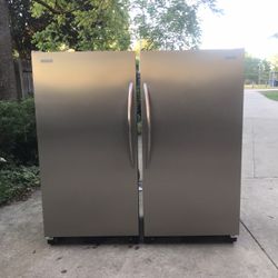 Full Freezer + Full Refrigerator 36 Cu.ft.