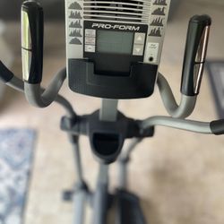 Pro Form Elliptical Treadmill 