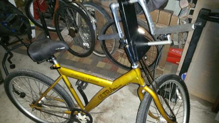 Custom made bike pedal from the front and the bottom