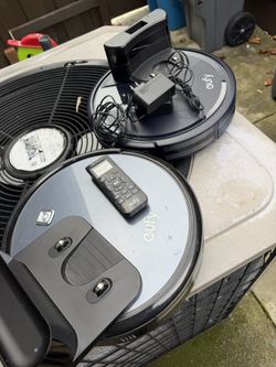 Two Eufy Robot Vacuum Cleaner