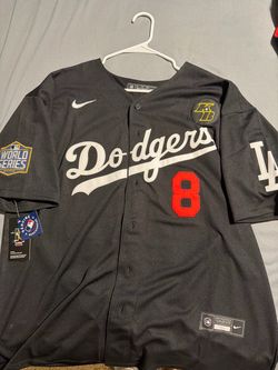 Nike Dodgers #8 Kobe Bryant Tribute Jersey