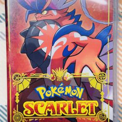 Pokemon Scarlet - Nintendo Switch In Original Case Tested Fast Shipping