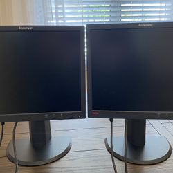 Lenovo ThinkVision Monitors (2)
