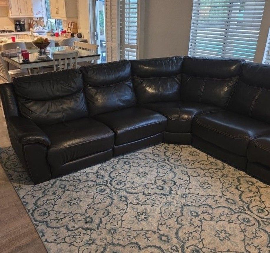 Leather Sectional Sofa
