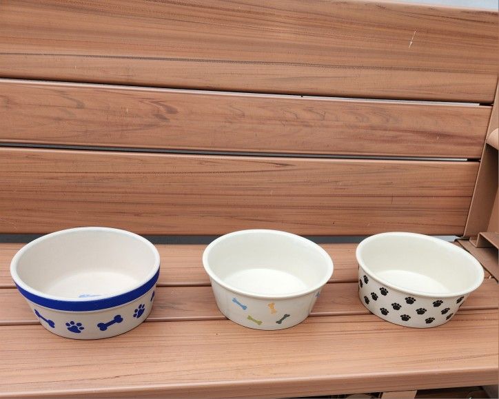 Ceramic Dog Bowls