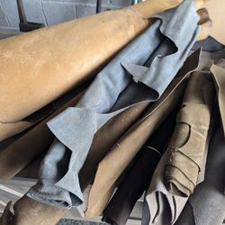 Suede And Leather Lot 