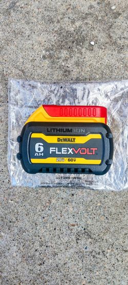 Dewalt 20v New Flex Volt Battery 6AH  ( 85$ Firm )