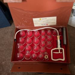 Vintage Cupping Therapy Kit