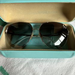 Tiffany & Co Dragonfly Aviator Sunglasses 
