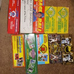 10 Cases Of Baseball Cards 