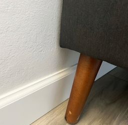 Grey contemporary couch