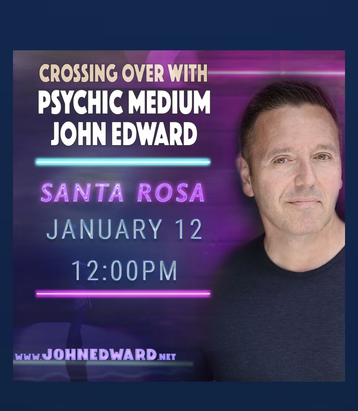2 Tickets To Crossing Over With John Edward TONIGHT!