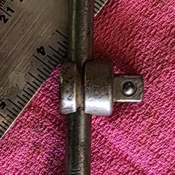 Vintage Antique 3/8" DR. Plomb Proto T-handle Sliding Wratchet