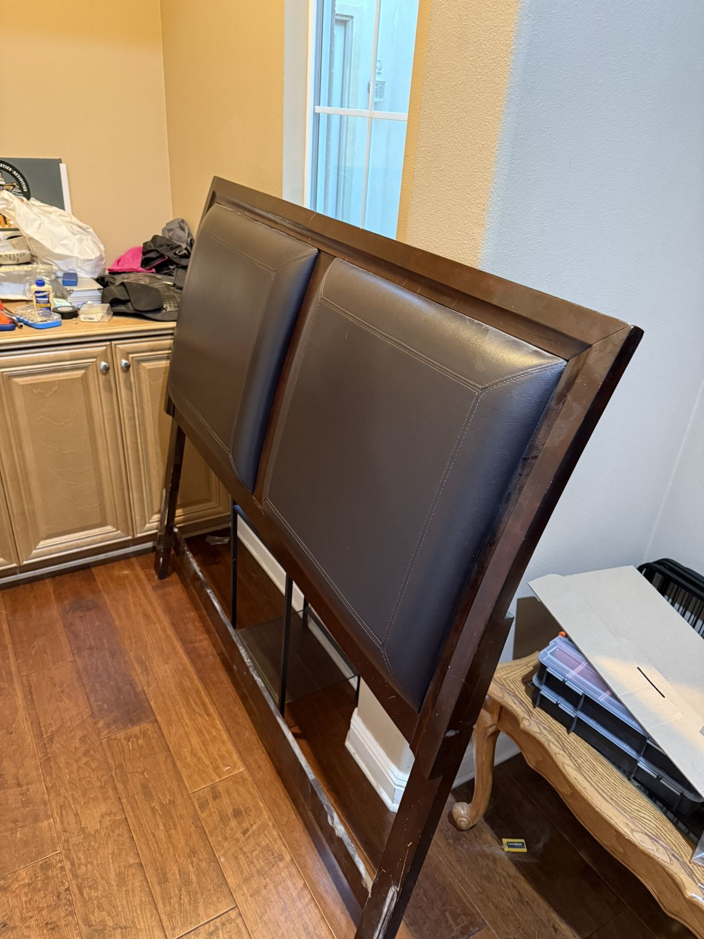 Queen Frame and Mattress