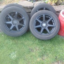 Race Line 16" Rims With Tires