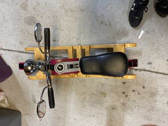 Harley-Davidson rocking motorcycle