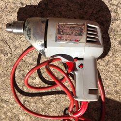 Commercial Duty Variable Speed Reversing 3/8” Drill #511 Kmart Vintage