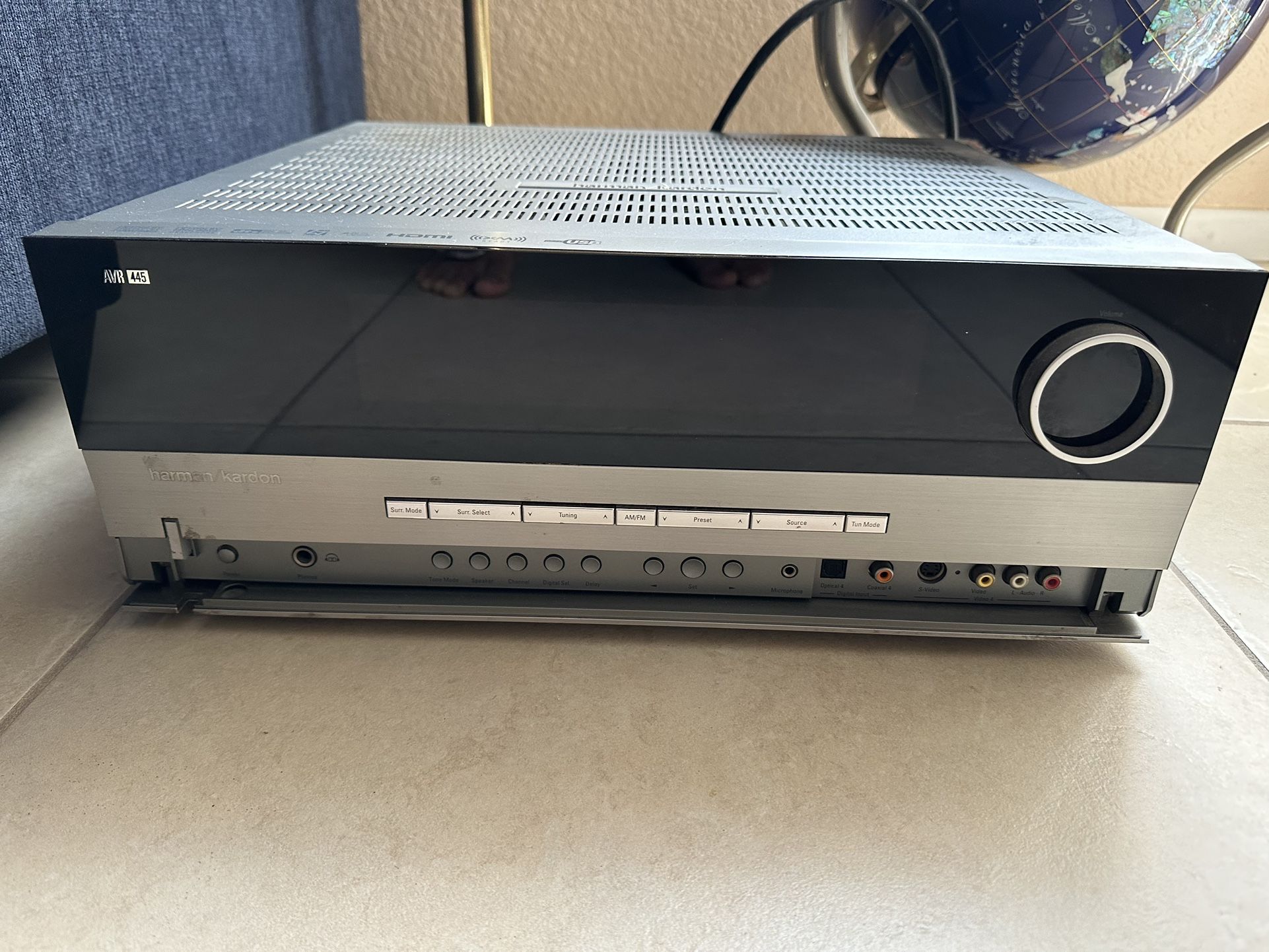 Harman Kardon AVR 445 Receiver no Remote