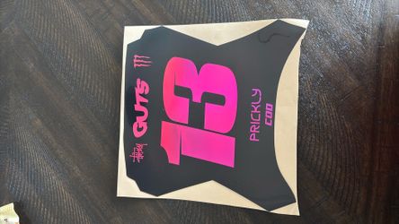 yozma in 10 front plate decal