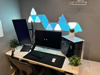 Full Gaming/Racing Sim/streaming setup, RTX 4090, 480Hz best gaming setup money can buy 10925$ Value