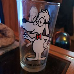 "Mr Peabody" Vintage Pepsi Glass 