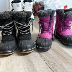 Size 13 kids Snow Boots 
