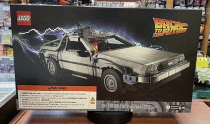 Back To Future Deloreon LEGO Icon Set