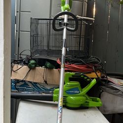 Sopladora Y Güiro Green Works batería perdida, vendo las dos piezas por $50 o mejor oferta