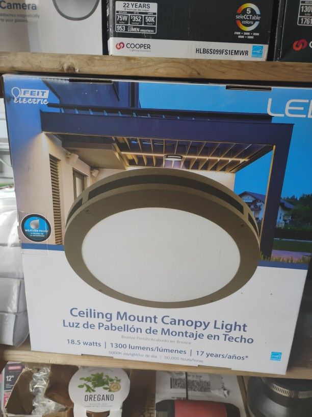 New Feit Electric Ceiling Mount Canopy Light 