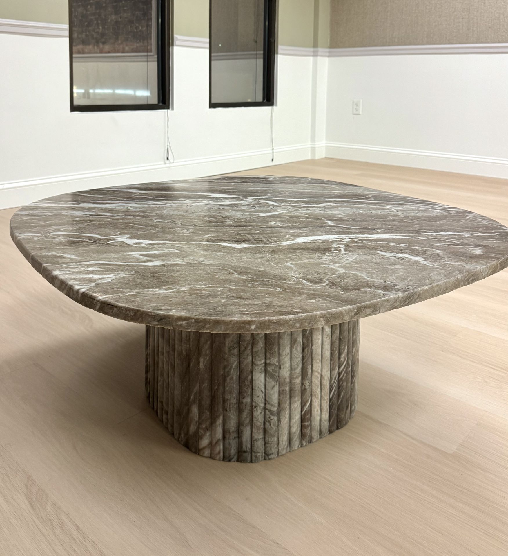 Anthropologie Kanta Square 36" Marble Coffee Table