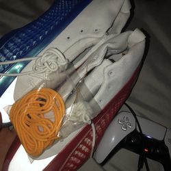 Ae 1 adidas mcdonald’s blue white red yellow size 12