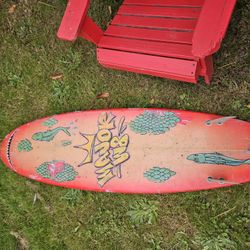 6'6" Surf Board