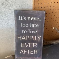 Hobby Lobby Decor Sign 